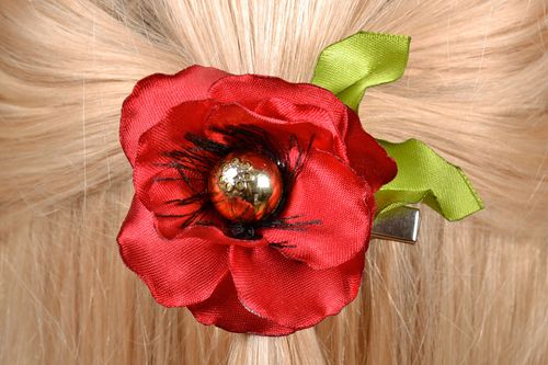 Hair clip Poppy - MADEheart.com