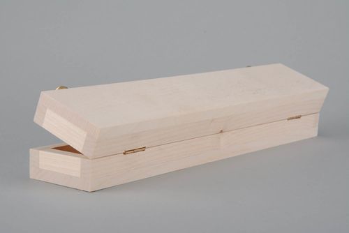 Coffret en bois brut pour bricolage artistique - MADEheart.com