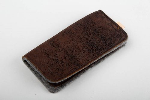 Women card holder handmade leather accessories designer purse for girls - MADEheart.com