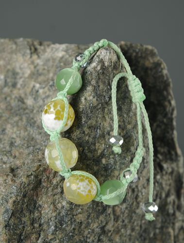 Bracelet en pierres naturelles - MADEheart.com