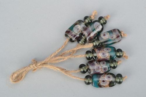 Glass beads Jelly Fish - MADEheart.com