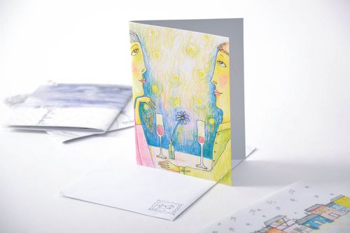 Handmade congratulation card - MADEheart.com