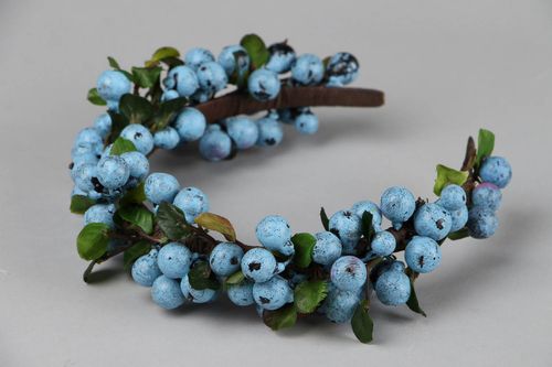 Hairband Blueberry Nights - MADEheart.com