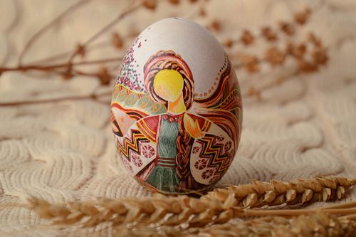 Пасхальное яйцо расписное - MADEheart.com