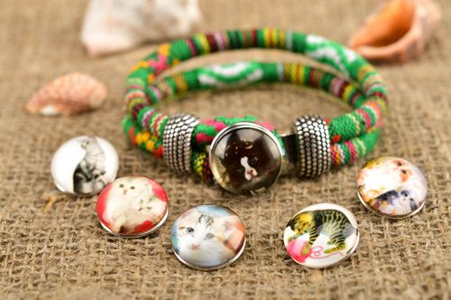 Handmade jewelry designer bracelet wrist bracelet gifts for girls cool jewelry - MADEheart.com
