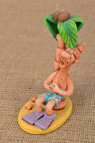 Handmade Figurine aus Ton Kosak - MADEheart.com