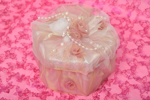 Beautiful handmade flower basket wedding accessories handmade accessories - MADEheart.com