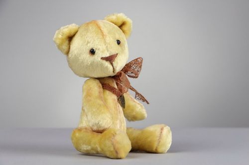 Soft toy made from vintage plush Bear - MADEheart.com
