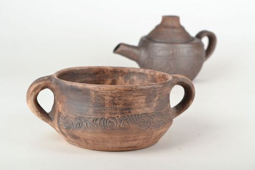 Ceramic soup bowl - MADEheart.com