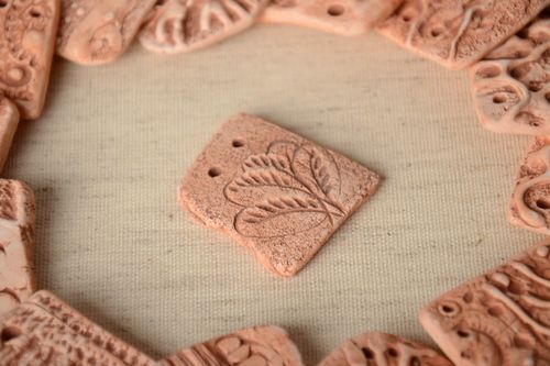 Colgante para creatividad de arcilla artesanal con ornamento pequeño bonito - MADEheart.com
