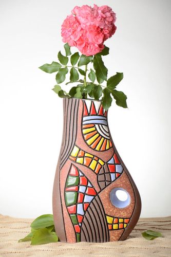 Resin vase mold 11 inches 60 oz 3 lb in art style - MADEheart.com