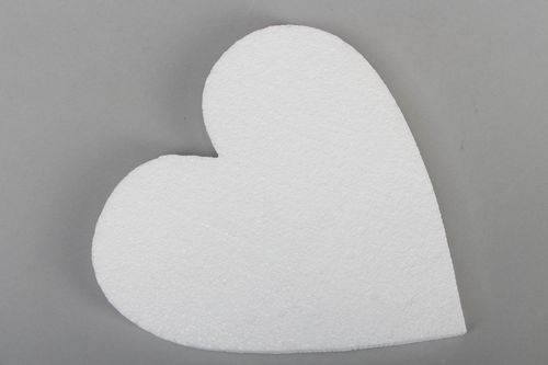 Styrofoam form Heart - MADEheart.com