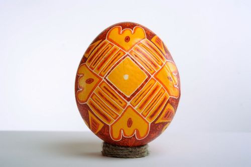 Huevo de avastruz de Pascua Árbol de la vida - MADEheart.com