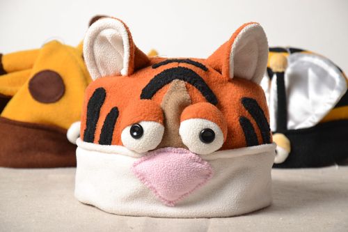 Chapeau tigre pour déguiser enfant  - MADEheart.com