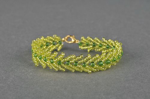 Bracelet en perles de rocaille Chaînette de Petersbourg - MADEheart.com