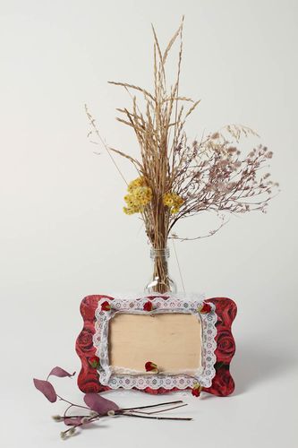 Marcos de madera para fotos artesanal decoración de mesa regalo original - MADEheart.com