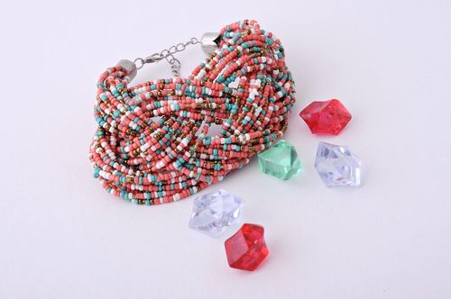 Bracelet multicouche de perles - MADEheart.com