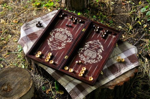 Juego de tablas reales de madera, hecho a mano - MADEheart.com