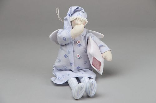 Тканевая игрушка Сонный ангел - MADEheart.com