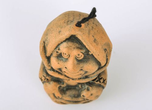 Handmade clay bell - MADEheart.com