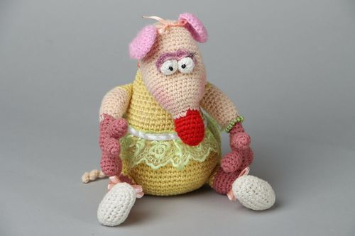Handmade crocheted toy  - MADEheart.com