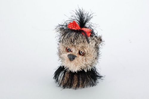 Brinquedo de malha Cachorro - MADEheart.com
