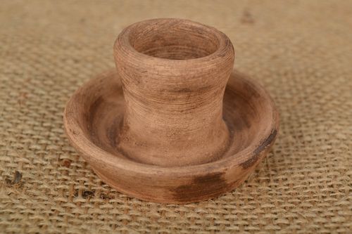 Clay candle holder - MADEheart.com