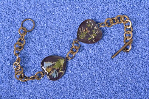 Handmade bracelet unusual bracelet designer accessory metal jewelry gift ideas - MADEheart.com