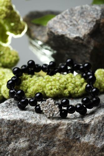 Handmade bracelet beads bracelet unusual jewelry gift ideas pearl bracelet - MADEheart.com