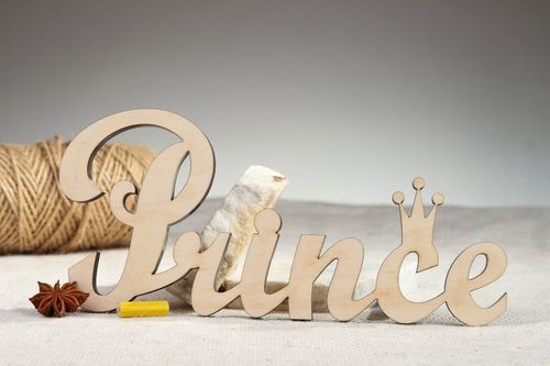 Chipboard palabra Prince - MADEheart.com