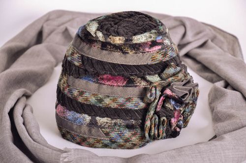 Bonnet en laine fait main original - MADEheart.com