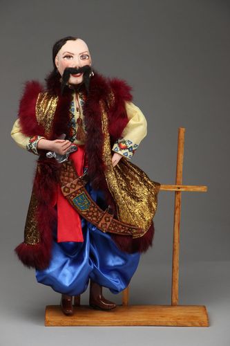 Gift doll The Cossack - MADEheart.com