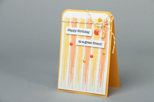 Tarjeta de felicitación para el día de cumpleaños - MADEheart.com