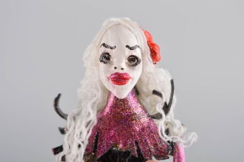 Авторская кукла игрушка ручной работы дизайнерская кукла монстрик из глины - MADEheart.com