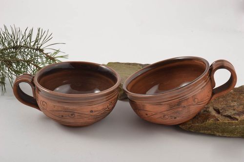 Handmade Keramik Geschirr Öko Tee Tassen Küchen Zubehör originelle Geschenke  - MADEheart.com