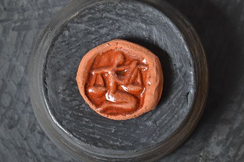 Imã de cerâmica na geladeira Libra - MADEheart.com