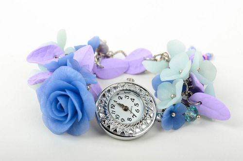 Handmade Armband Uhr stilvoller Polymer Schmuck schönes Geschenk für Frauen - MADEheart.com