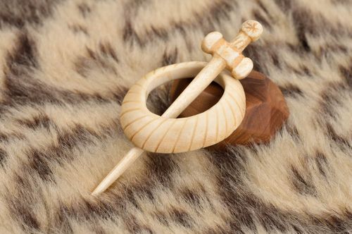 Handmade button elk horn accessory buttons for clothing unusual souvenir - MADEheart.com