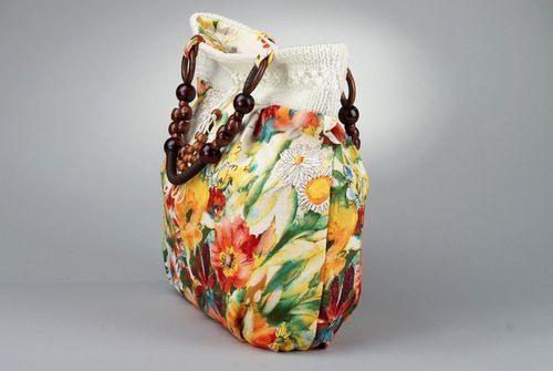 Bolsa textil de mujer - MADEheart.com