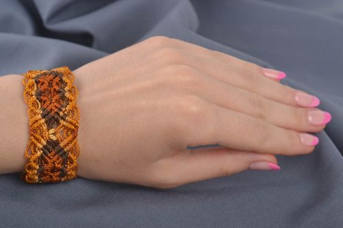 Bracciale di fili fatto a mano accessorio originale braccialetto di moda - MADEheart.com
