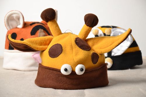 Chapeau girafe pour déguiser enfant  - MADEheart.com