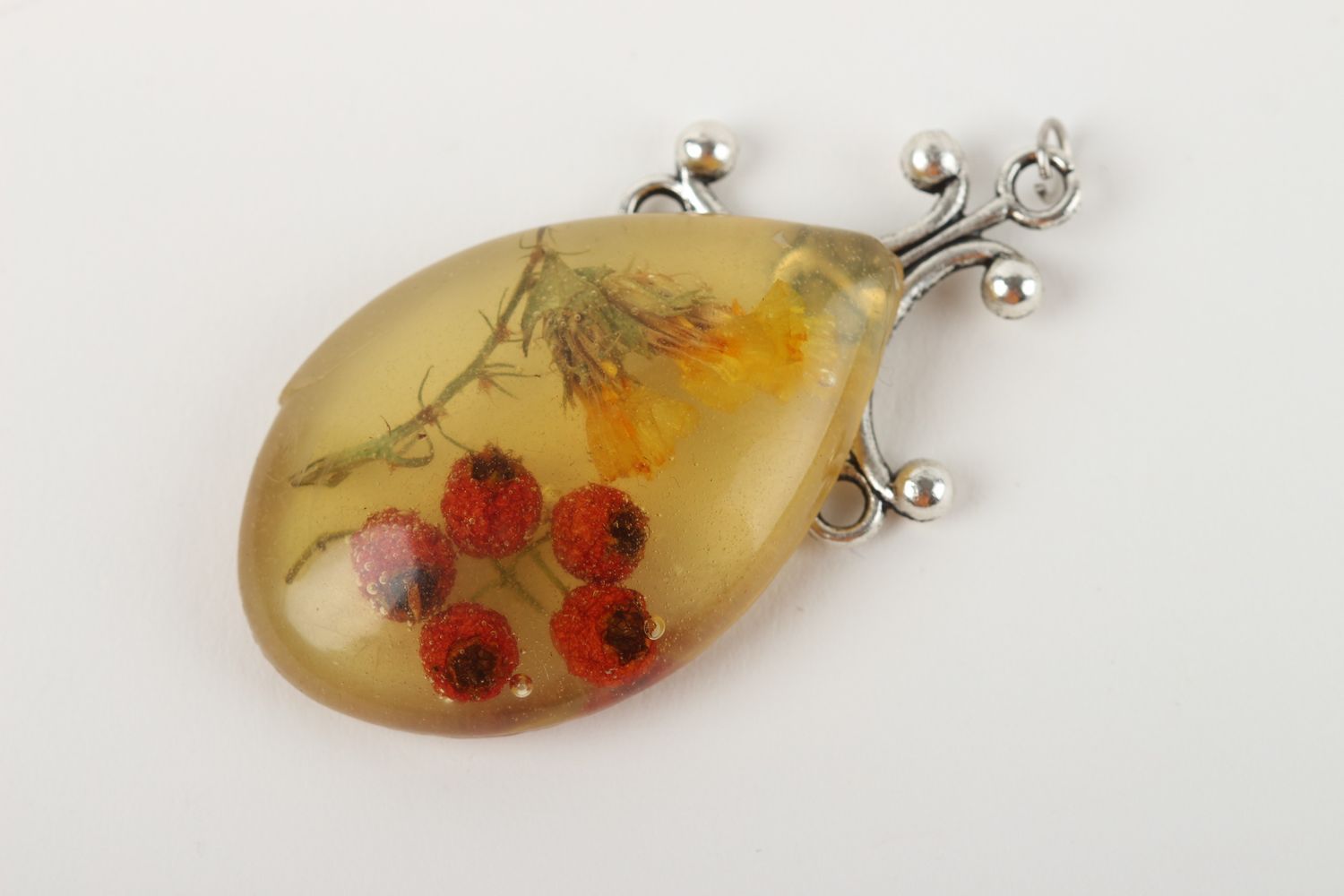 Handmade pendant designer pendant for girls unusual accessory gift for her photo 2