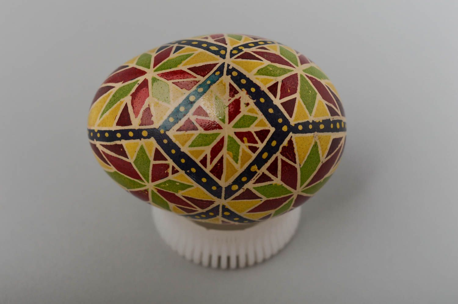 Красивое пасхальное яйцо хенд мейд с художественной росписью к Пасхе декор фото 2