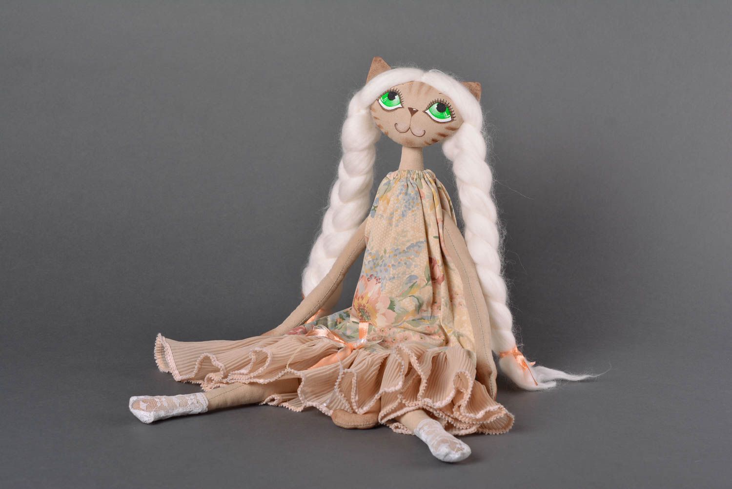 Muñeca de trapo artesanal juguete para niñas inusual regalo personalizado foto 1