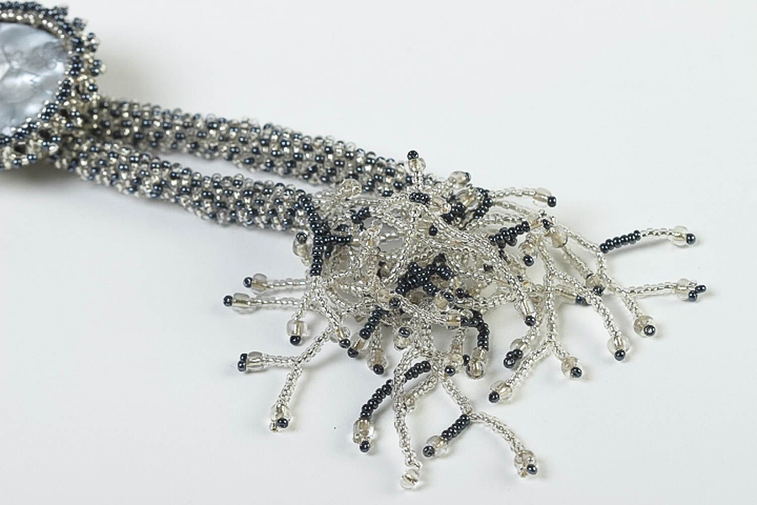 Halsketten Anhänger handmade Glasperlen Anhänger origineller Schmuck für Frauen foto 4
