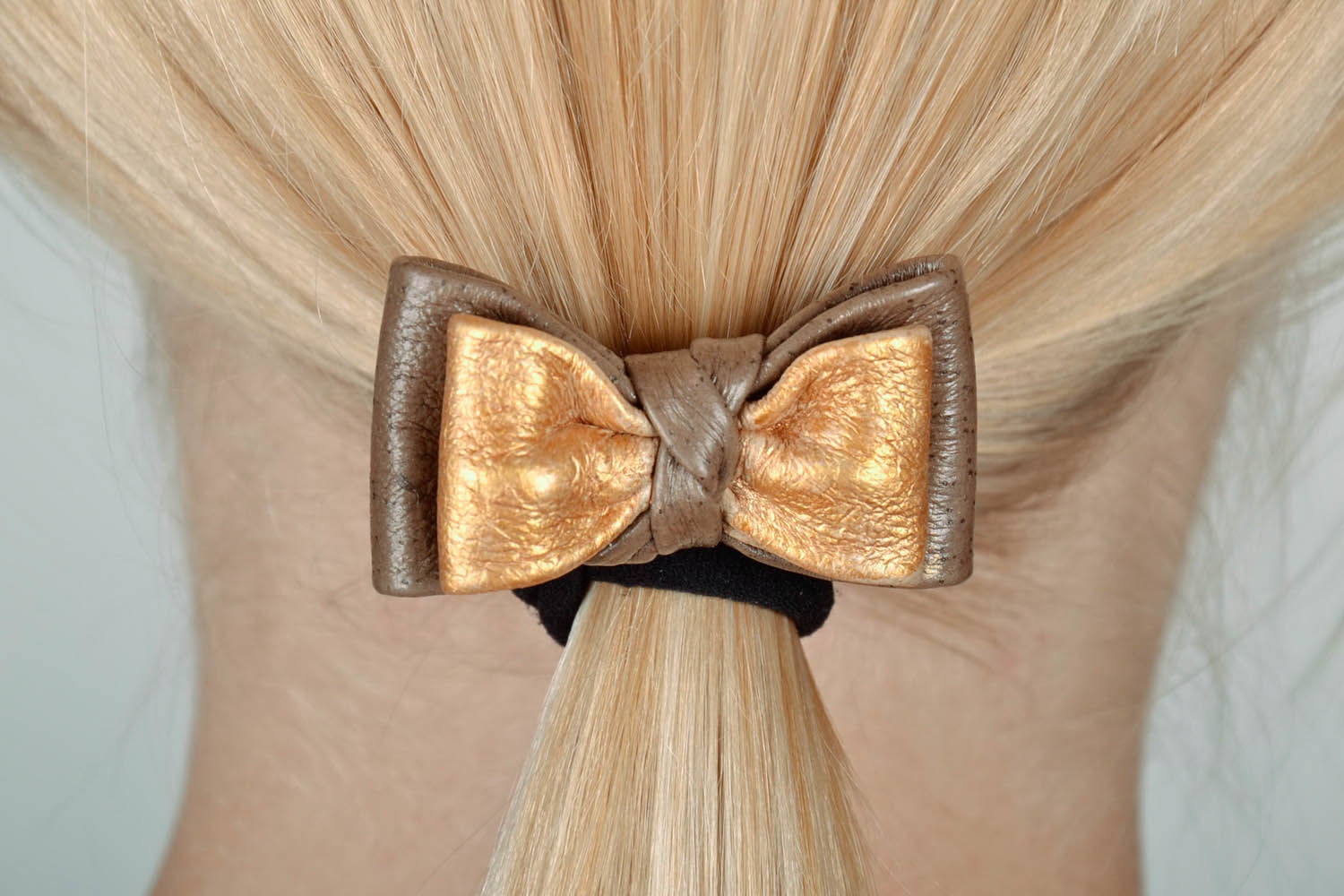 Scrunchy with a bow photo 2