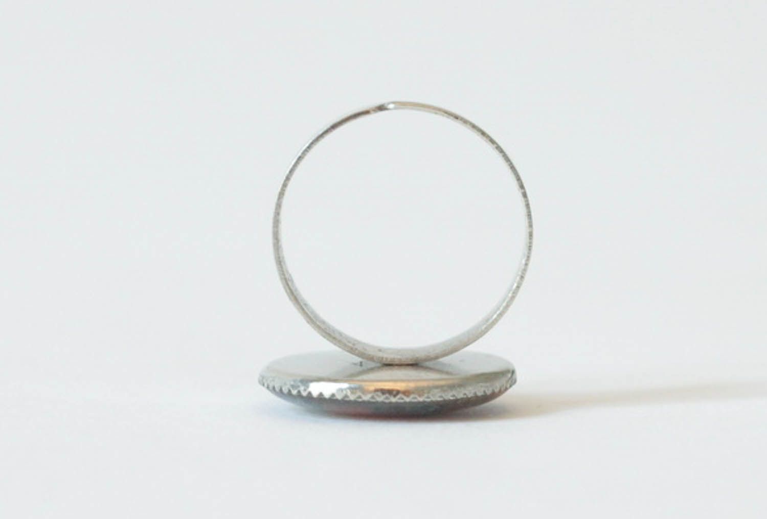 Круглое кольцо Цветы фото 2