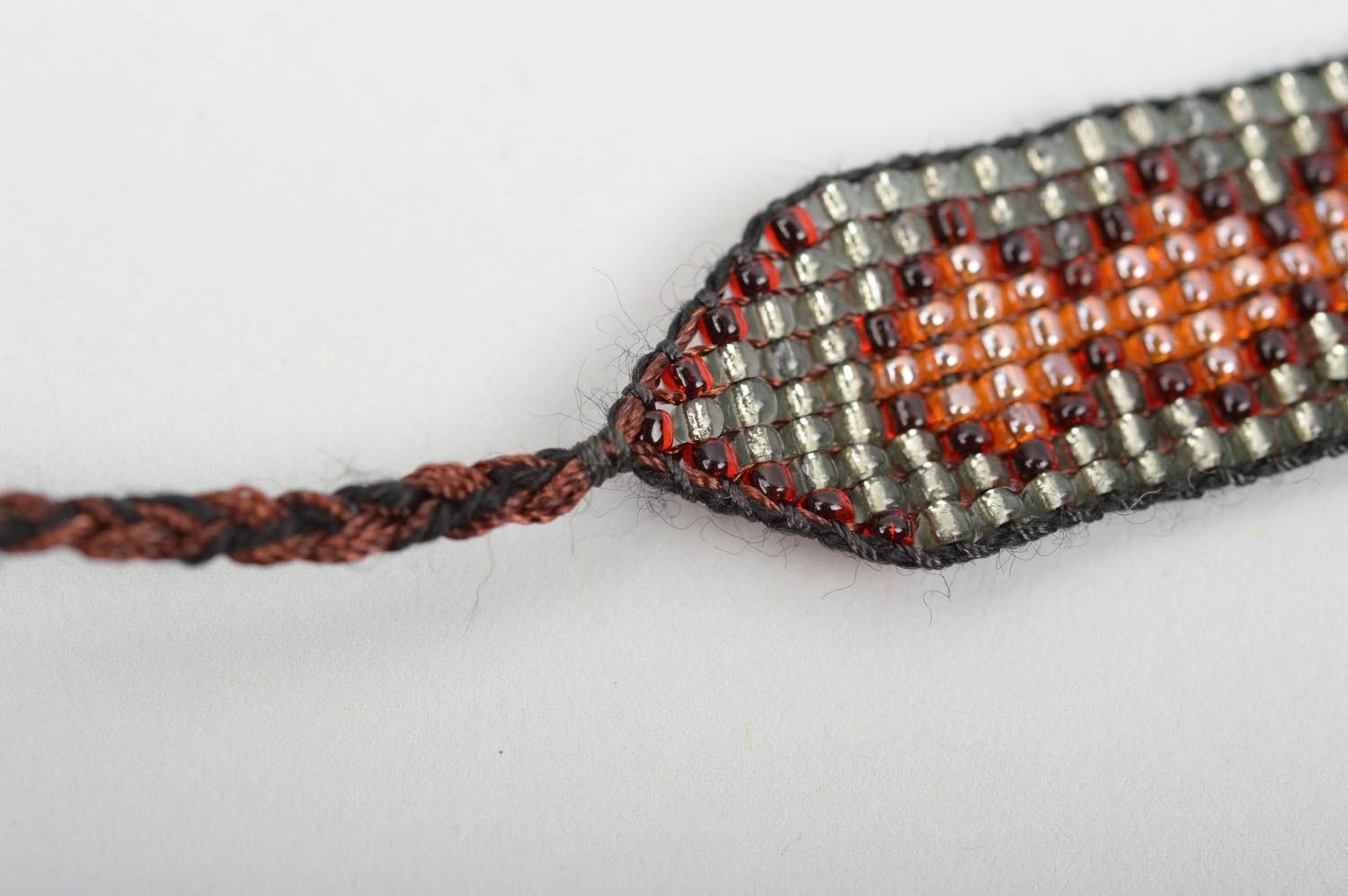 Handmade ethnic strand bracelet for teen girl photo 2