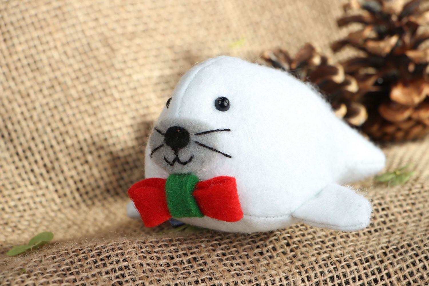 Soft toy in the shape of seal photo 5