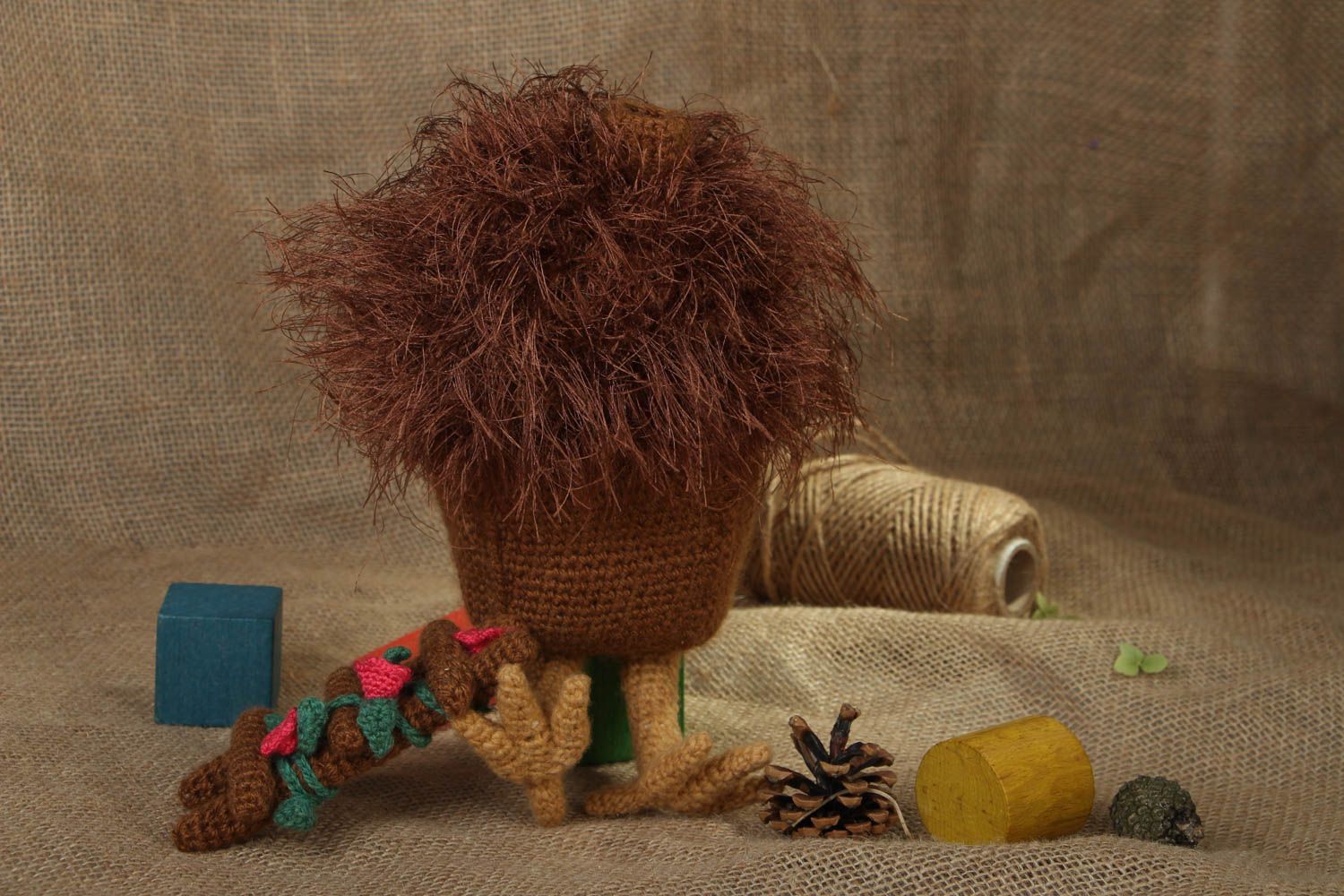 Crochet toy Hut on the Chicken Legs photo 5